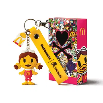 맥도날드 X TOKIDOKI 콜라보 키체인 버디 새상품