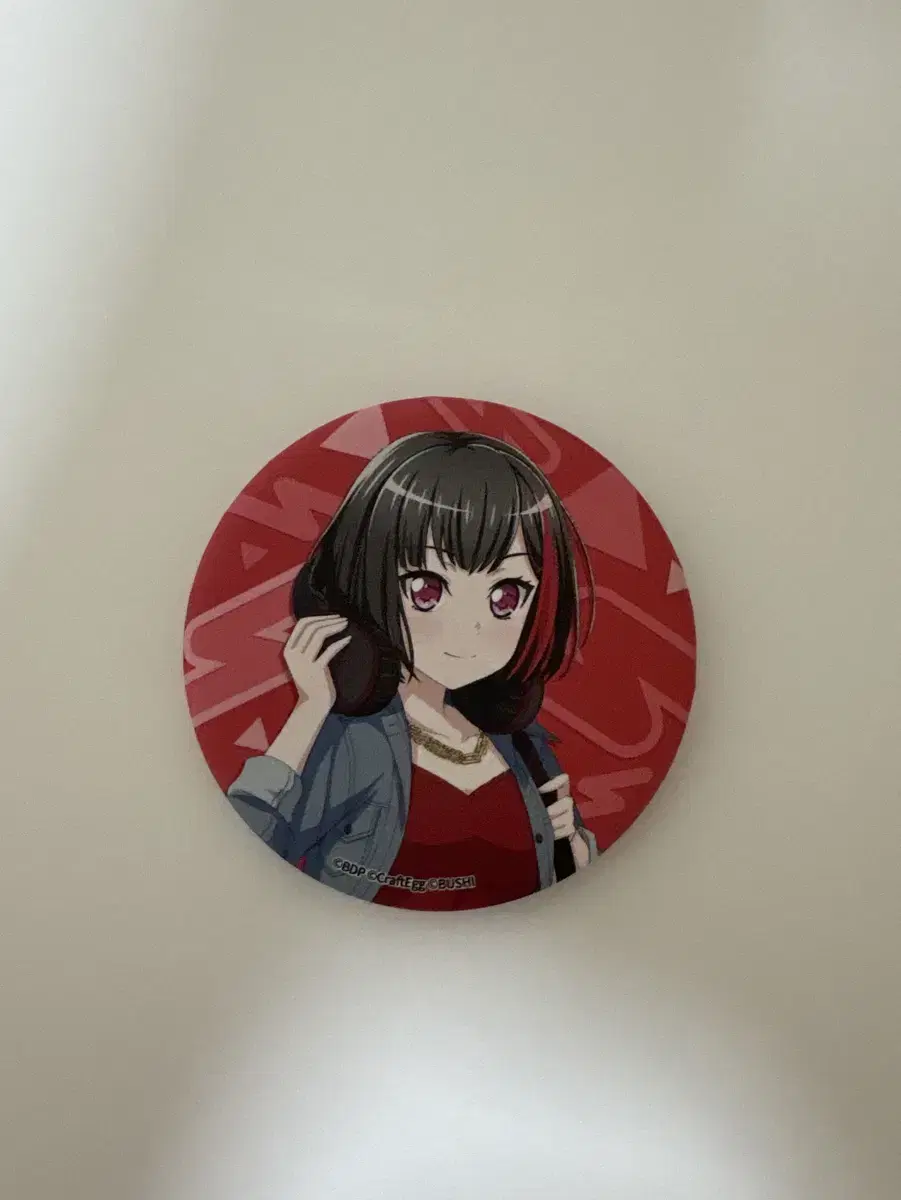 Bang Dream! Ran Collaboration Cafe Badge