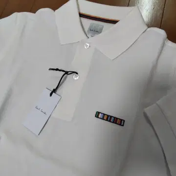 폴스미스 폴스미스 새상품 남성용 피케 셔츠 화이트