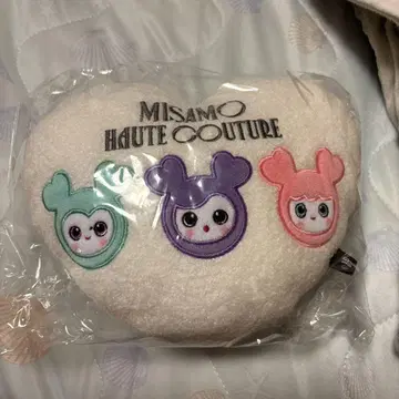 MISAMO 하트 모양 봉제 인형 미개봉