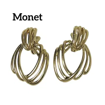 Monet 모네 대형 귀찌 골드 빈티지 빈티지 새상품급
