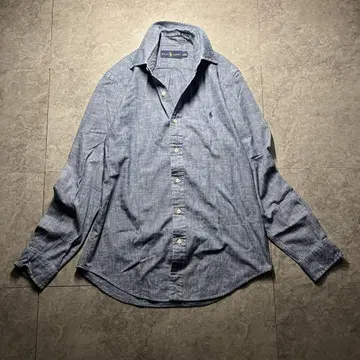새상품급 ralph lauren 샹브레 bd 셔츠 S 무료배송