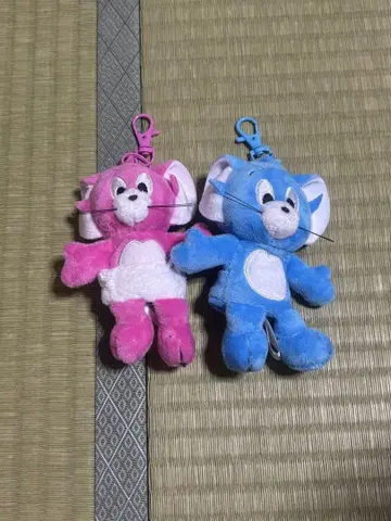 톰과 제리 낚시릴 키링