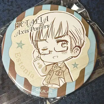 헤타리아 AxisPowers 캔뱃지 에스토니아