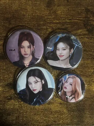 YEJI 캔뱃지 세트 4종류