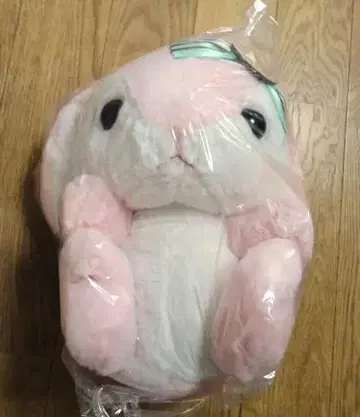 포테우사롭피 스트로베리 젤라토 봉제 인형 BIG 토끼