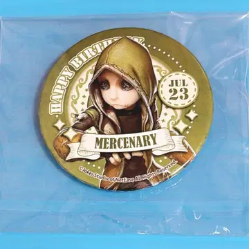 제5인격 Identity V 프리롤 케이크 벌스데이 캔뱃지 용병