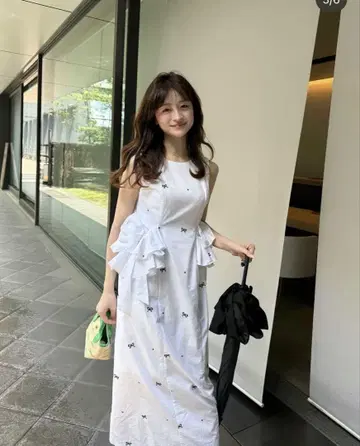 bibiy 엘로디 프릴 드레스