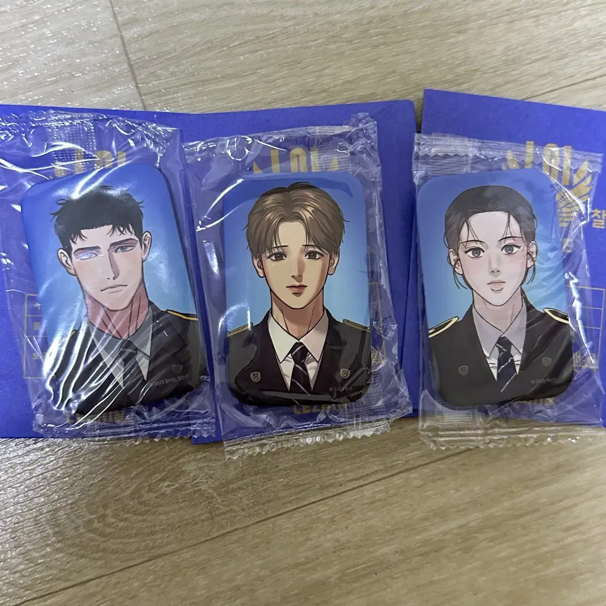 Lezhin pop up Good Morning 캔뱃지 Jinx, Sacrifice Husband, Barame
