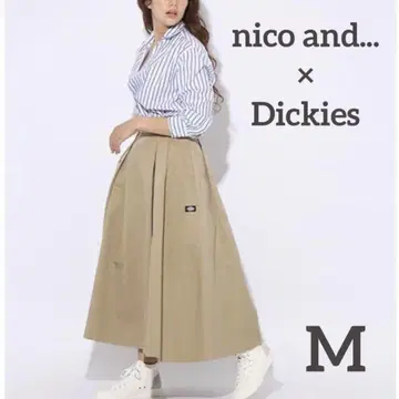 nico and... 니코 앤 디키즈 콜라보 치노 롱 스커트