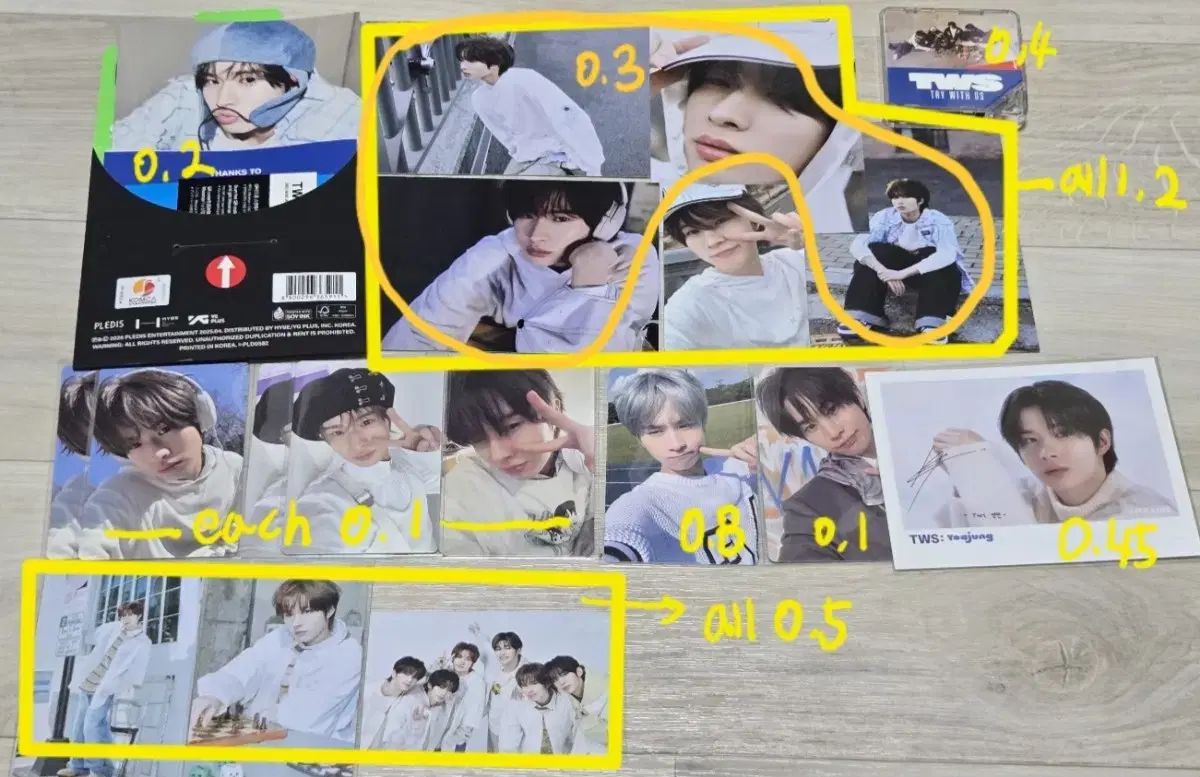 Tws kyungmin poca wts