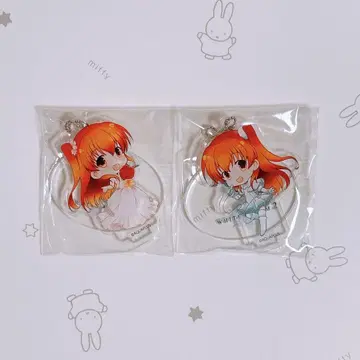 WHITE ALBUM2 아크릴 스탠드 키링 코기 스노우나