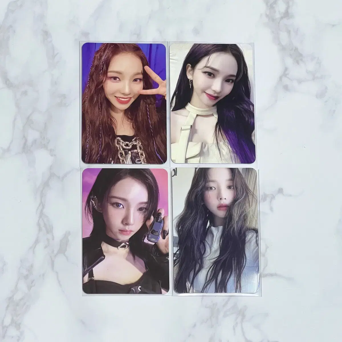 Aespa Karina poca wts My World Drama Girls Savage album sign poca