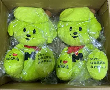 Mrs. GREEN APPLE 메멜 봉제 인형 2개