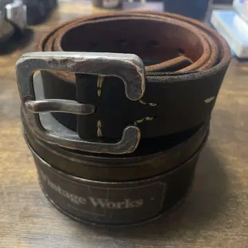 부속품 포함] Vintage Works 빈티지 웍스 벨트 35/89