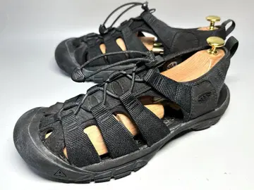 KEEN 킨 샌들 남성용 27.5cm 뉴포트 블랙