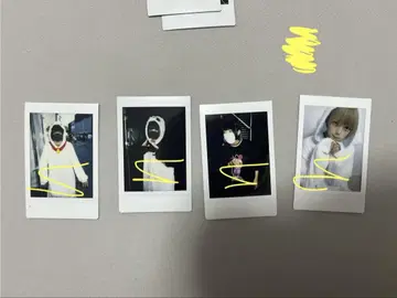 고양이 고양이 고양이 ZOCX 폴라로이드 4장 세트