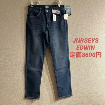 새상품 JNRSEYS EDWIN 정가 8690엔 테이퍼드 청바지