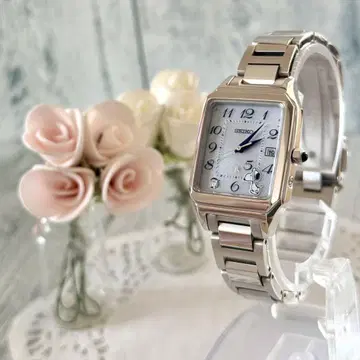 한정판] SEIKO 루키아 손목시계 스누피 75주년 기념 전파 솔라