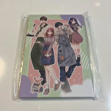 봄의 폭풍과 몬스터 콜라보 카페 한정판 엽서