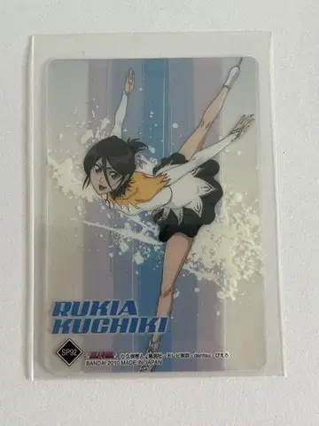 BLEACH 블리치 클리어 카드 클리어 컬렉션 후목 루키아 1개