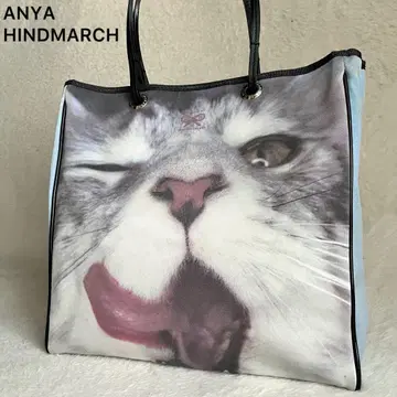 ANYA HINDMARCH 안야 힌드마치 토트 백 고양이