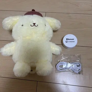 폼폼푸딩 봉제 인형 스피커