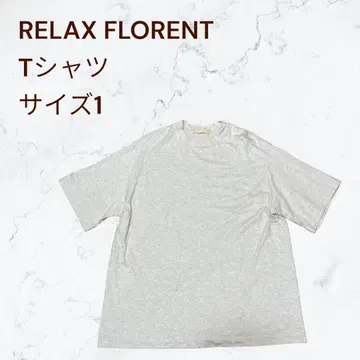 FLORENT 플로렌트 릴랙스 숏 슬리브 탑 그레이