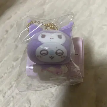 산리오 치이카와 (먼작귀) 시크릿 플로키 마스코트 참 모몽가 쿠로미