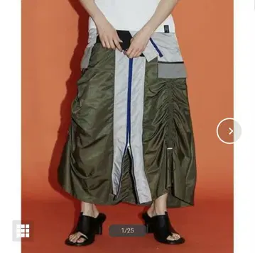 택 포함 새상품 un3d MA1 스커트 블랙 사이즈 36