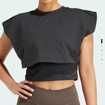 아디다스 파워 박스 프렌치 테리 쓰리 스트라이프 탱크탑 M