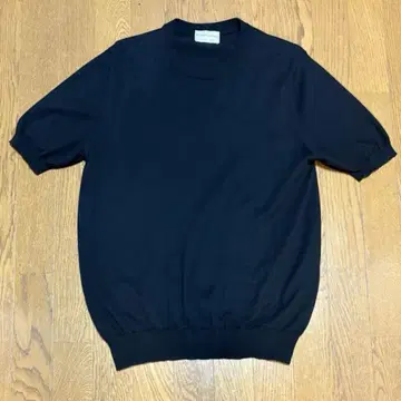 Settefili Cashmere 세테필리 반팔 니트 블랙