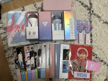 SEVENTEEN 콘서트 굿즈 캐럿 매거진 응원봉
