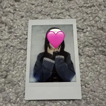 안주루무 시모이타니 유코 여성 아이돌 폴라로이드 사진