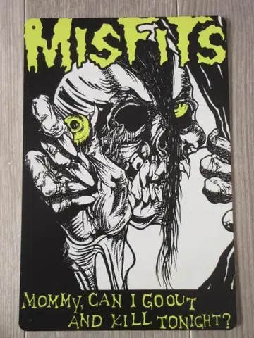 미스피츠 패스 헤드 메탈 사인 양철 간판 02M56