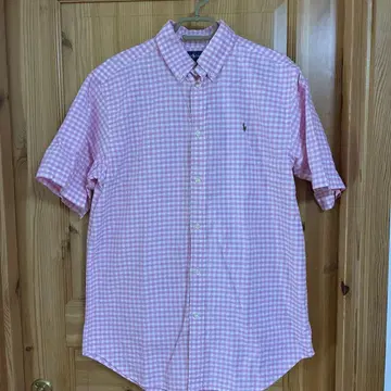 Ralph Lauren 깅엄 체크 셔츠 반팔 XL