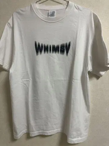 WHIMSY 티셔츠 M 사이즈 화이트