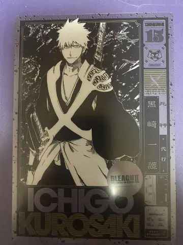 BLEACH 텐보 파크 입장 혜택 클리어 카드 쿠로사키 이치고