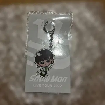 미개봉 새상품 Snow Man 스노우 칠 아크릴 키링 아베 료헤이