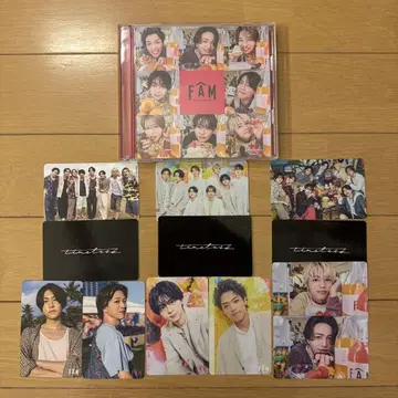 timelesz FAM CD & 트레이딩 카드