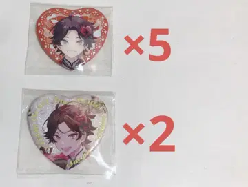 니지산지 Plism Heart June Bride 캔뱃지 미에지 아키나
