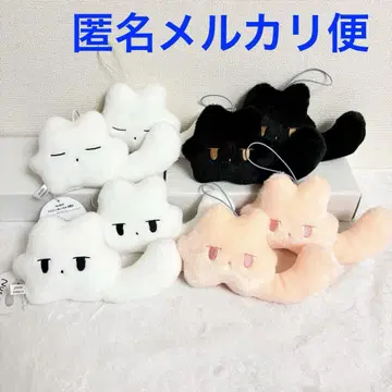 NUSHI 마스코트 봉제 인형 4종 8개 세트 컴프