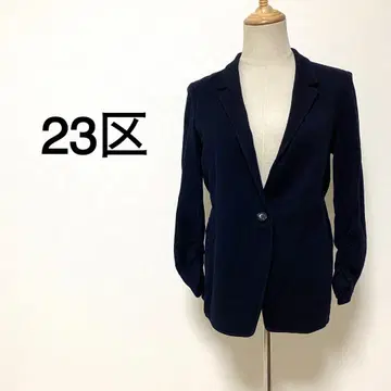 23구 블랙 컬러 소매 조임 코튼 자켓
