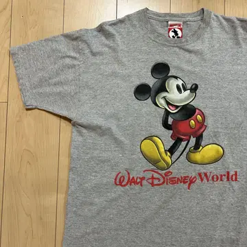 90년대 USA제 빨간색 택 이후 미키 마우스 디즈니 Mickey
