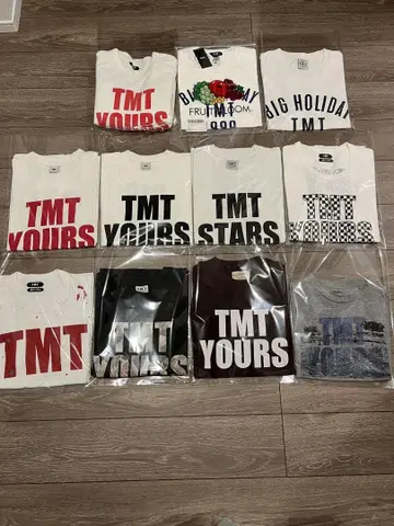 TMT YOURS & BIG HOLIDAY 티셔츠 세트