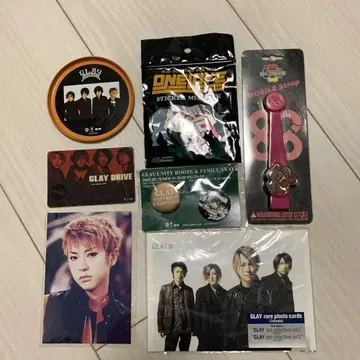 GLAY 굿즈 세트 미사용품
