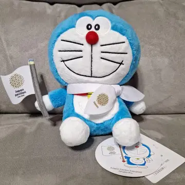 오사카 만국 박람회 회장 한정판 일본관 도라에몽 봉제 인형