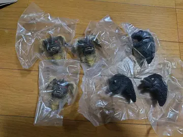 고질라 제일복권 G상 몬스터 헤드 마그넷 6개