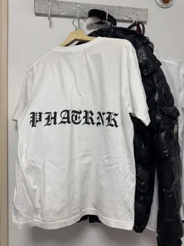 PHATRNK 인기 화이트 티셔츠 남성용 M