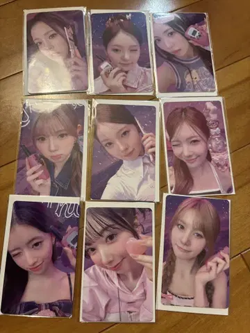 NiziU 팝스토 트레이딩 카드 컴프
